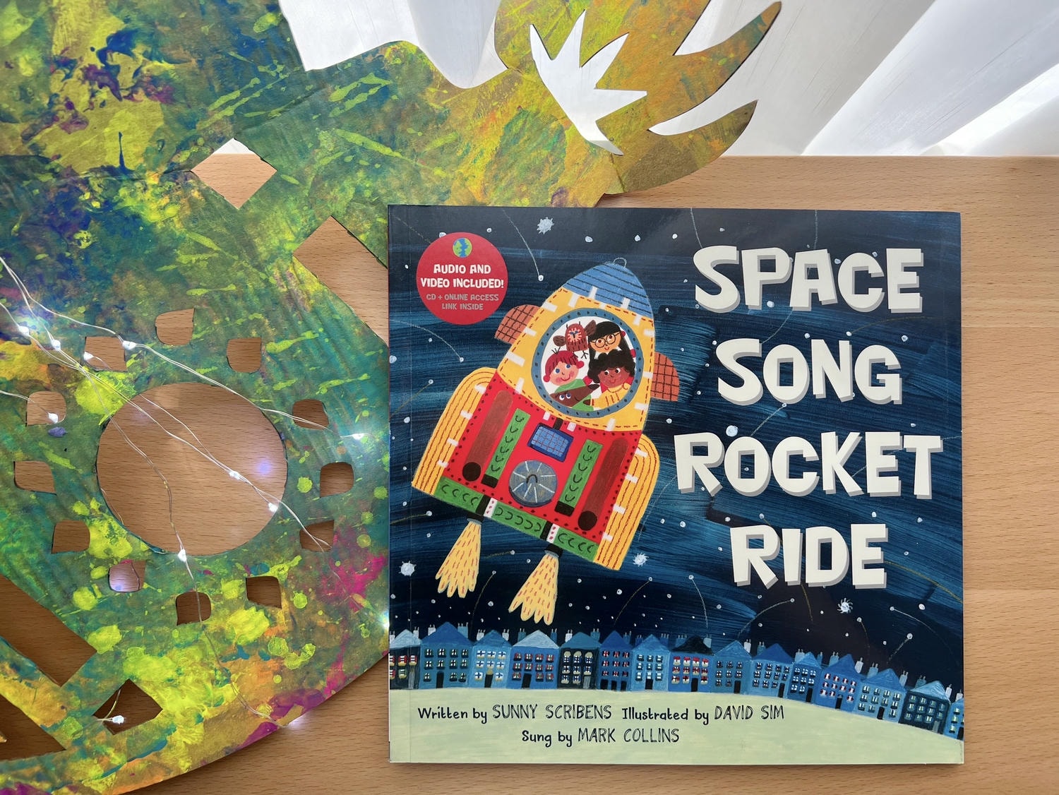 《Space Song Rocket Ride》有聲書繪本推薦