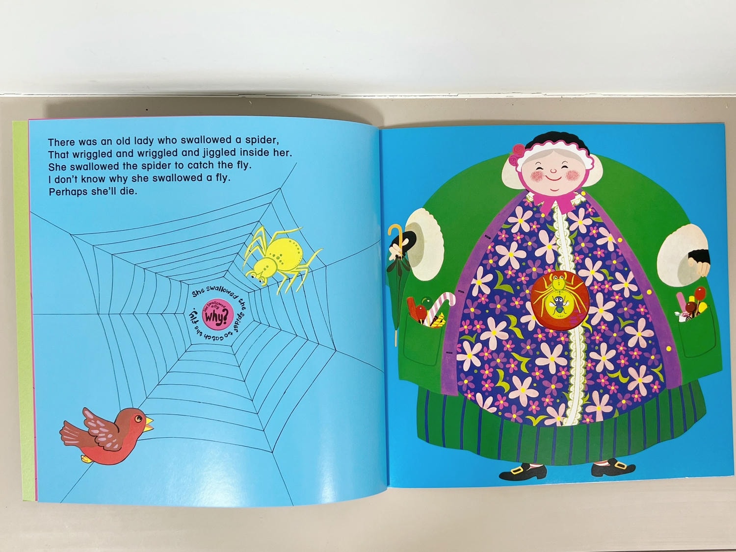 有聲書推薦《There Was an Old Lady Who Swallowed a Fly》:經典童謠與創意互動的完美結合 - 第1張圖
