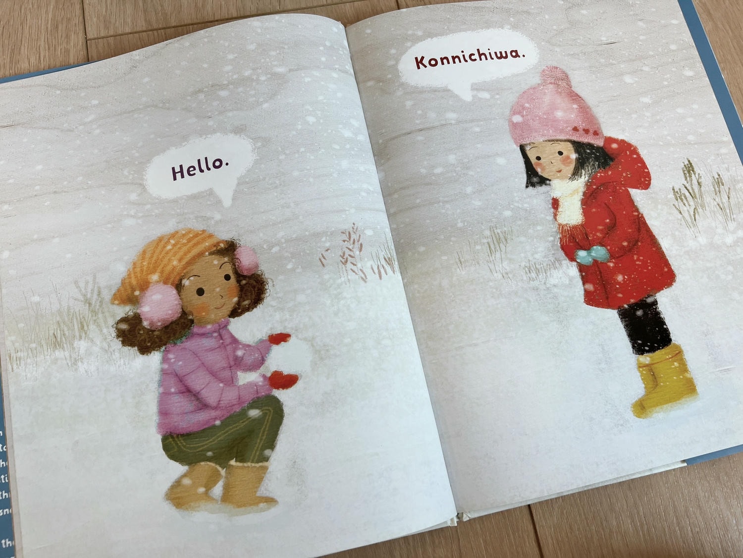 友誼繪本推薦:《Words to Make a Friend: A Story in Japanese and English》跨越語言也能成為朋友 - 第3張圖