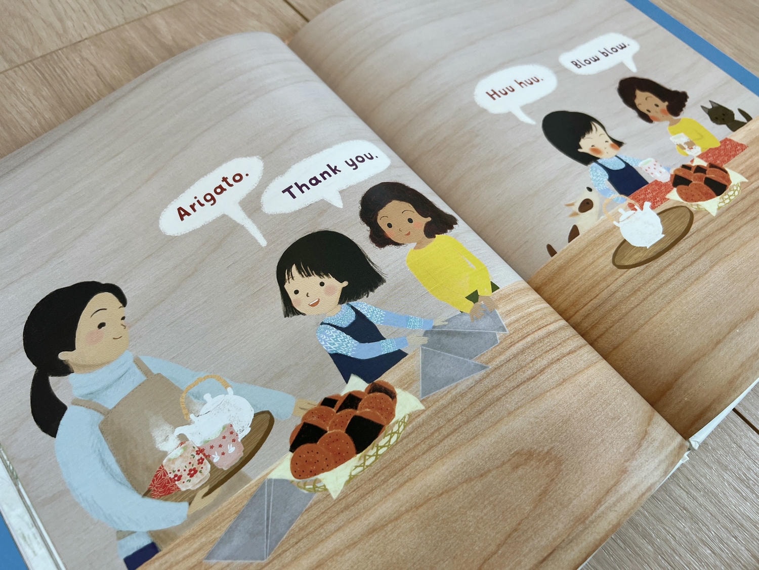 友誼繪本推薦:《Words to Make a Friend: A Story in Japanese and English》跨越語言也能成為朋友 - 第6張圖