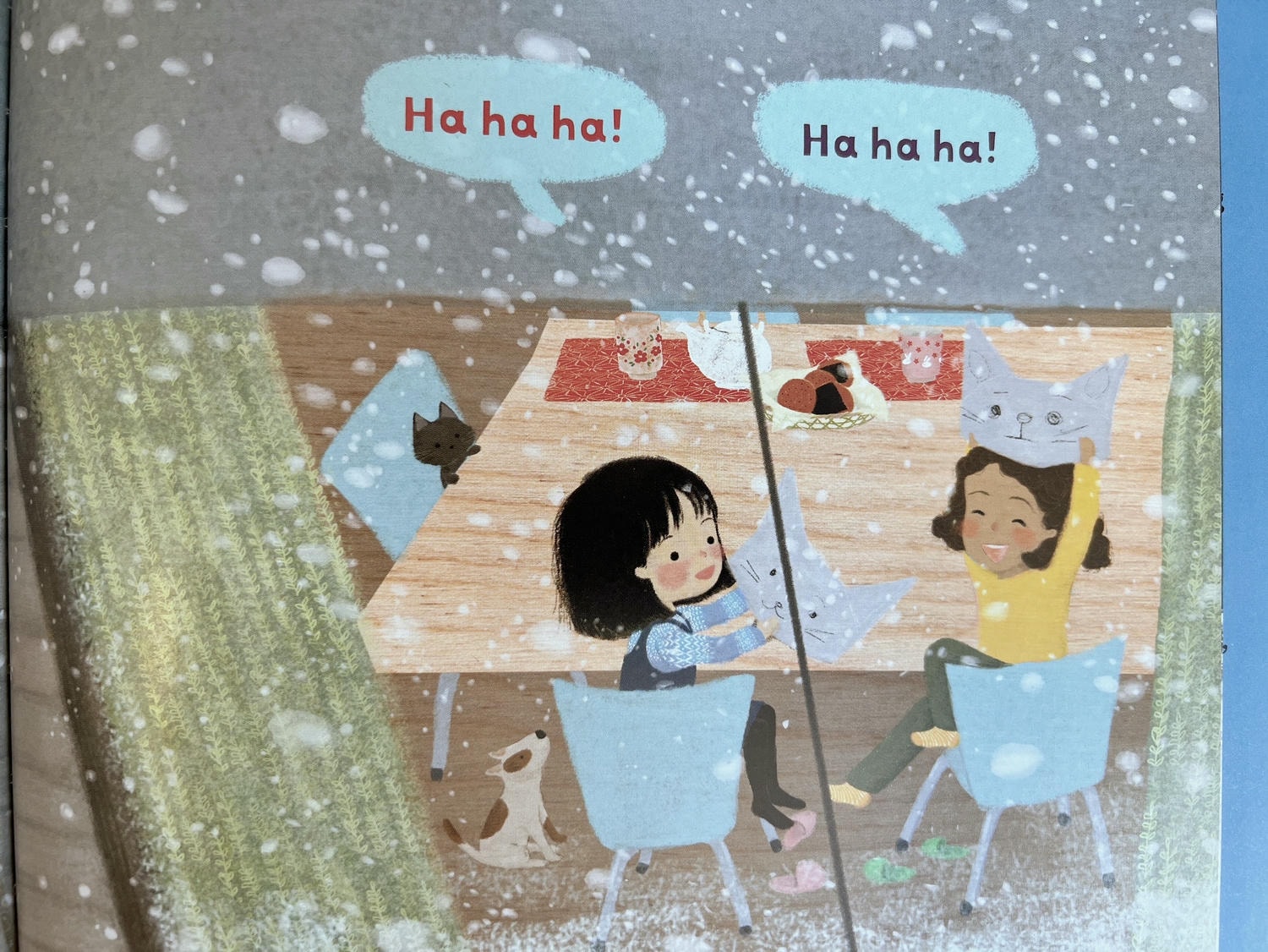 友誼繪本推薦:《Words to Make a Friend: A Story in Japanese and English》跨越語言也能成為朋友 - 第7張圖