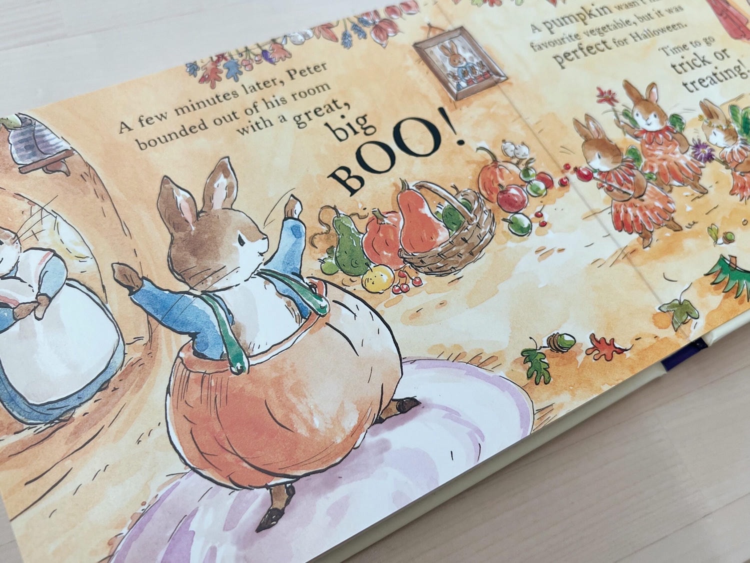 萬聖節主題童書推薦 :《 Peter Rabbit Tales: Trick or Treat 》適合幼兒的完美硬頁書 - 第8張圖 Peter Rabbit