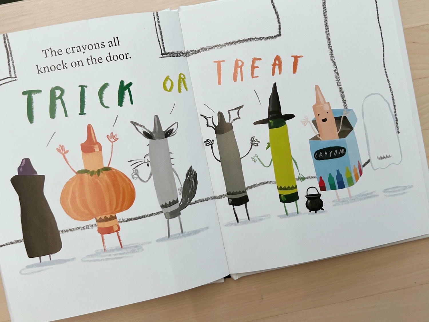 The Crayons' Trick or Treat