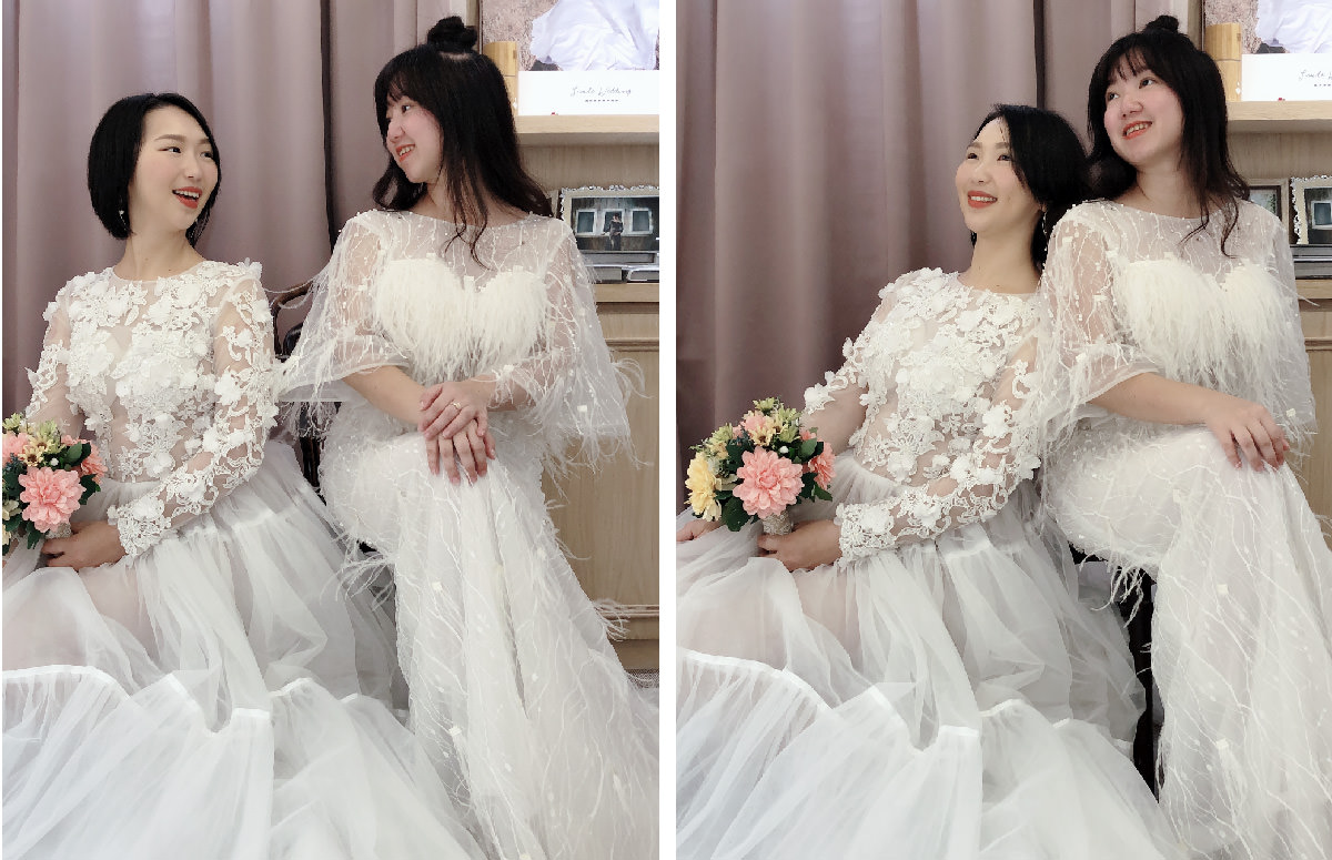 婚紗體驗｜板橋微笑婚紗攝影工作室 自助體驗婚紗空間